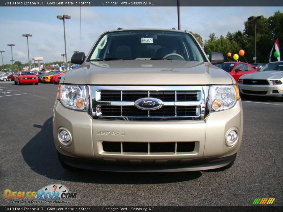 2010 Ford Escape XLT Gold Leaf Metallic / Stone Photo #7