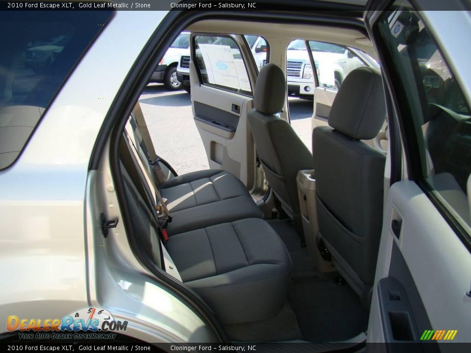 2010 Ford Escape XLT Gold Leaf Metallic / Stone Photo #11