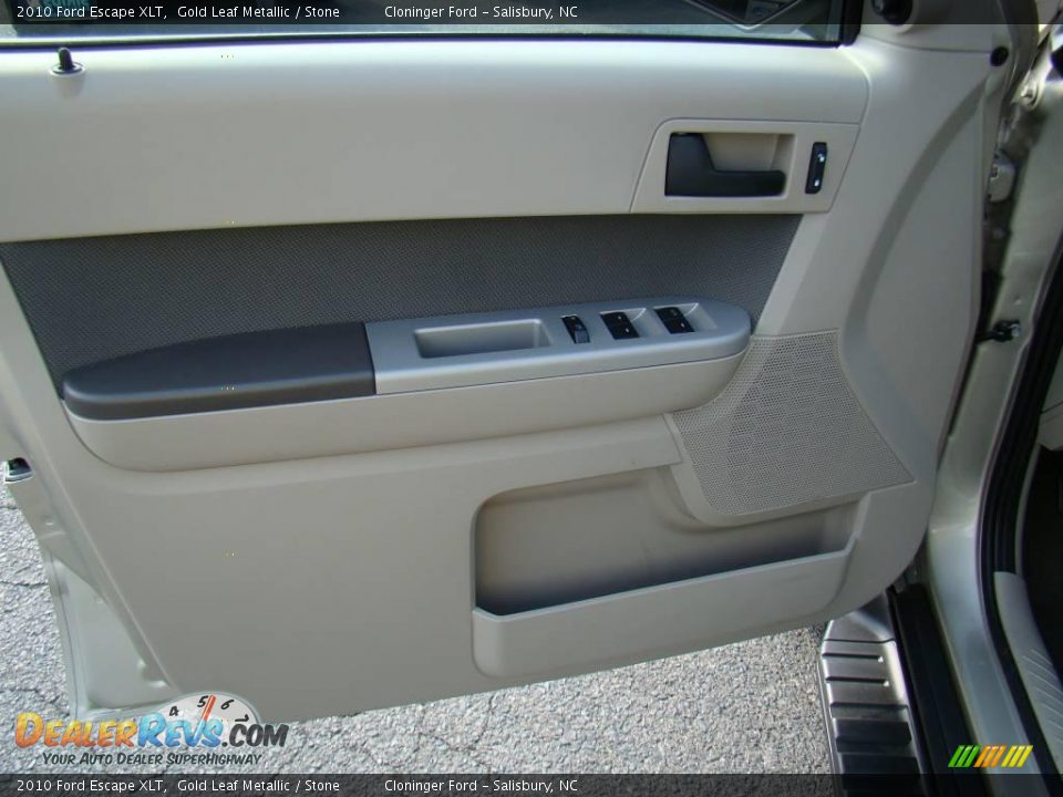 2010 Ford Escape XLT Gold Leaf Metallic / Stone Photo #18