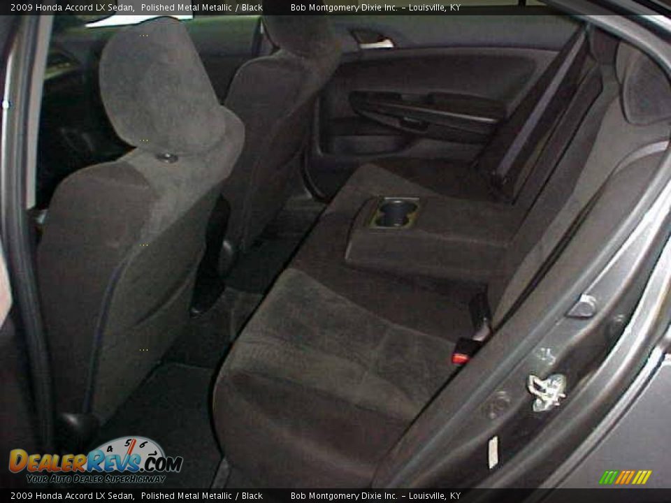 2009 Honda Accord LX Sedan Polished Metal Metallic / Black Photo #12