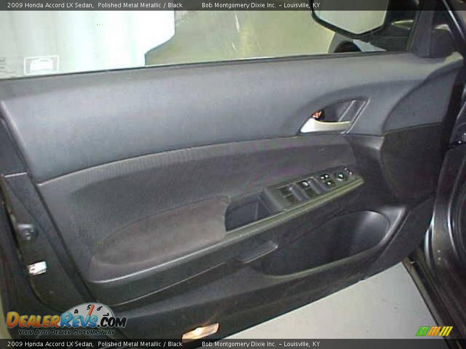 2009 Honda Accord LX Sedan Polished Metal Metallic / Black Photo #15
