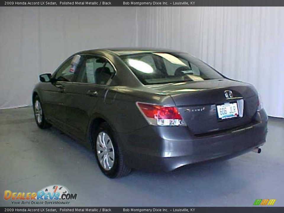 2009 Honda Accord LX Sedan Polished Metal Metallic / Black Photo #19