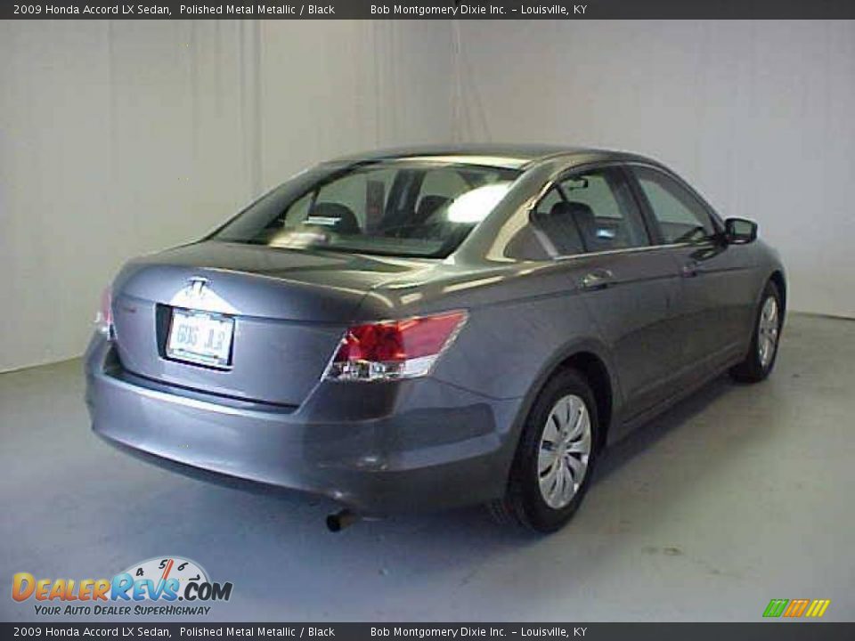 2009 Honda Accord LX Sedan Polished Metal Metallic / Black Photo #20