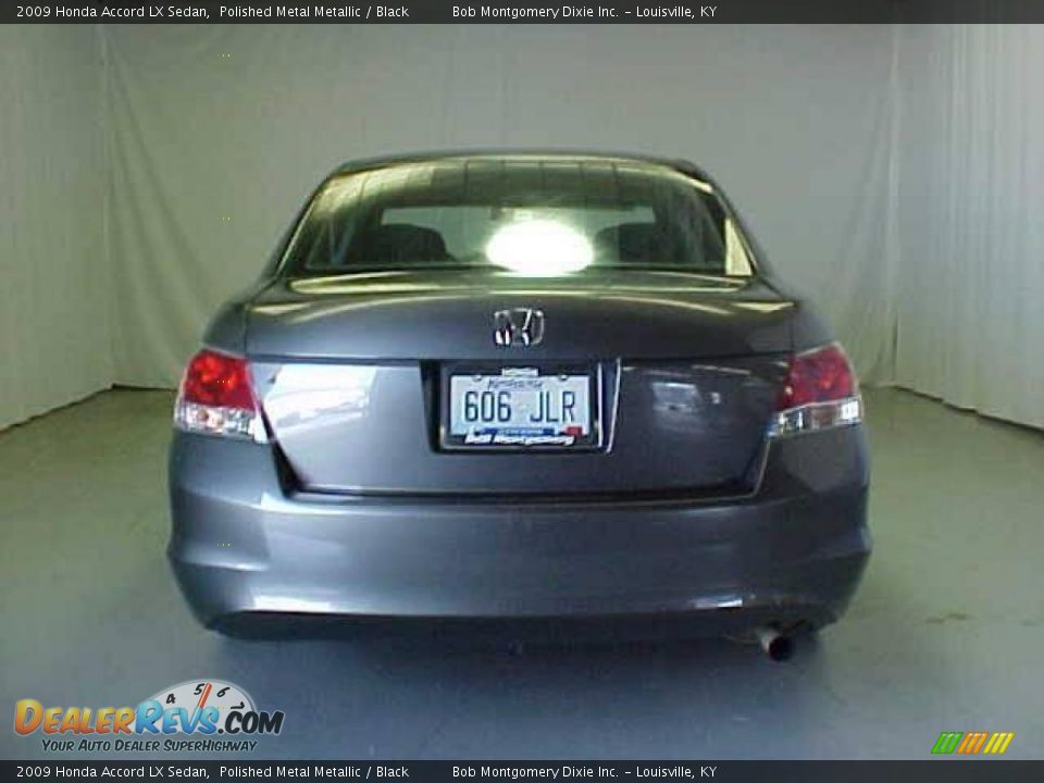 2009 Honda Accord LX Sedan Polished Metal Metallic / Black Photo #21