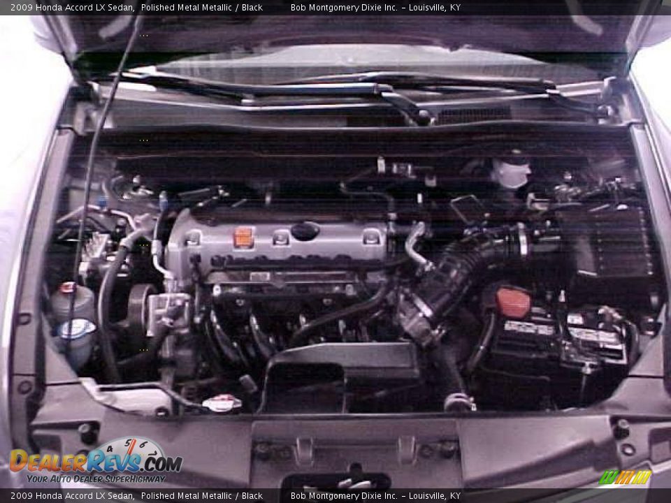 2009 Honda Accord LX Sedan Polished Metal Metallic / Black Photo #23