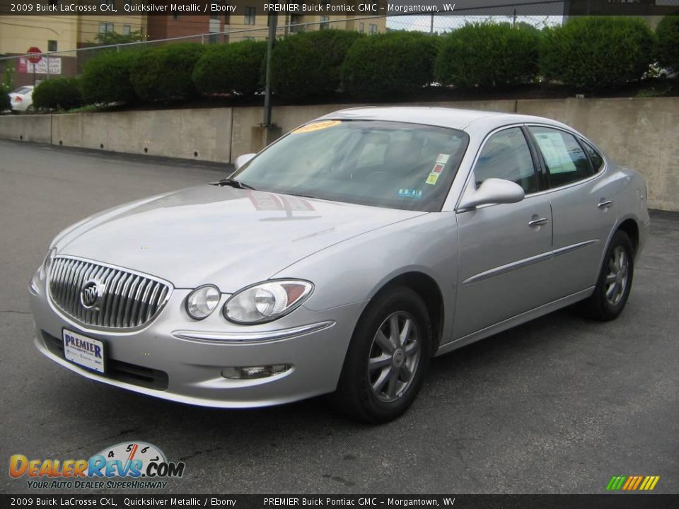 2009 Buick LaCrosse CXL Quicksilver Metallic / Ebony Photo #2