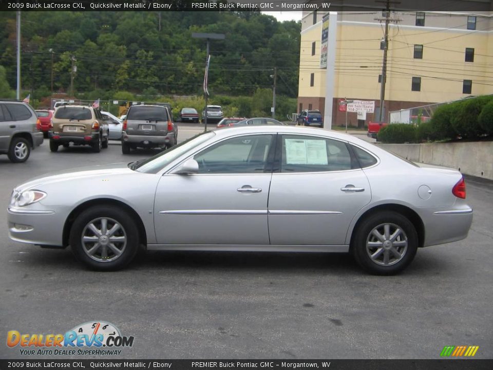 2009 Buick LaCrosse CXL Quicksilver Metallic / Ebony Photo #3