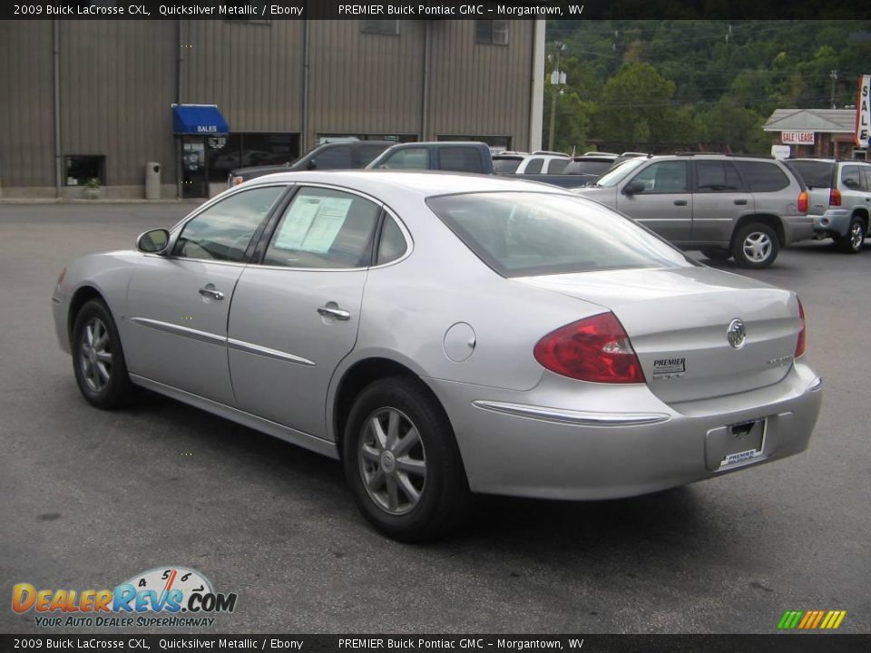 2009 Buick LaCrosse CXL Quicksilver Metallic / Ebony Photo #4