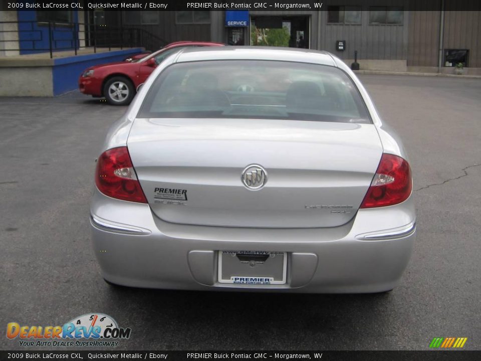 2009 Buick LaCrosse CXL Quicksilver Metallic / Ebony Photo #5