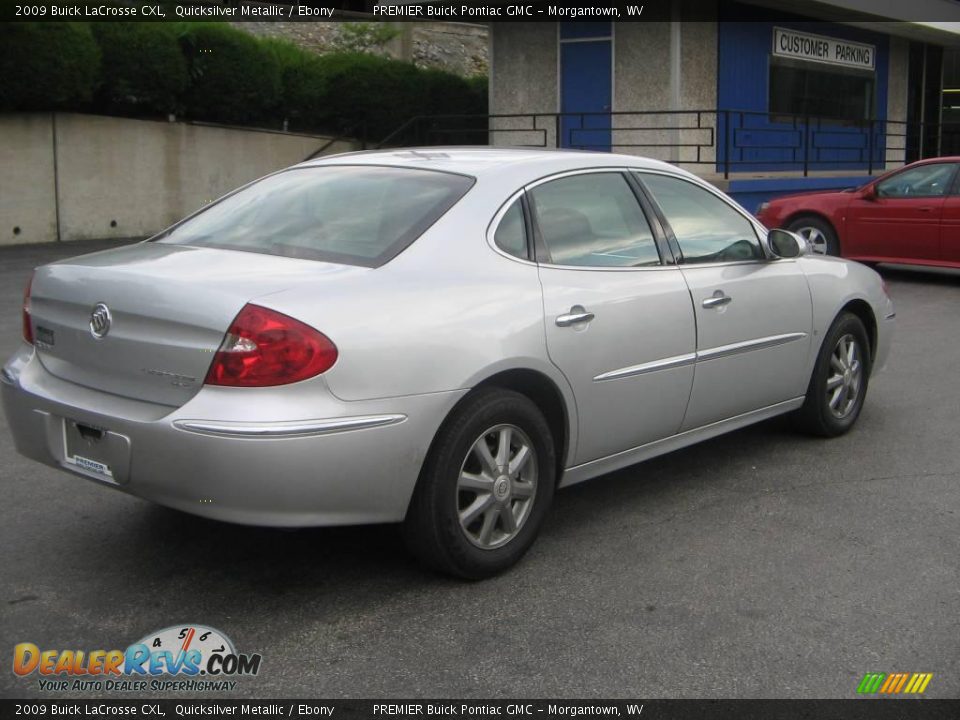 2009 Buick LaCrosse CXL Quicksilver Metallic / Ebony Photo #6