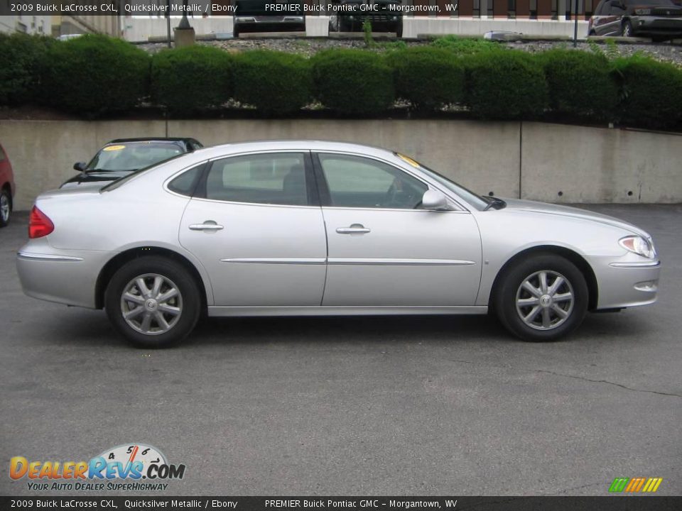 2009 Buick LaCrosse CXL Quicksilver Metallic / Ebony Photo #7