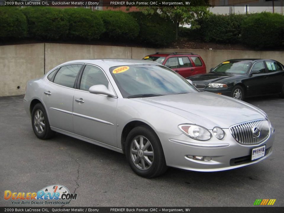 2009 Buick LaCrosse CXL Quicksilver Metallic / Ebony Photo #8