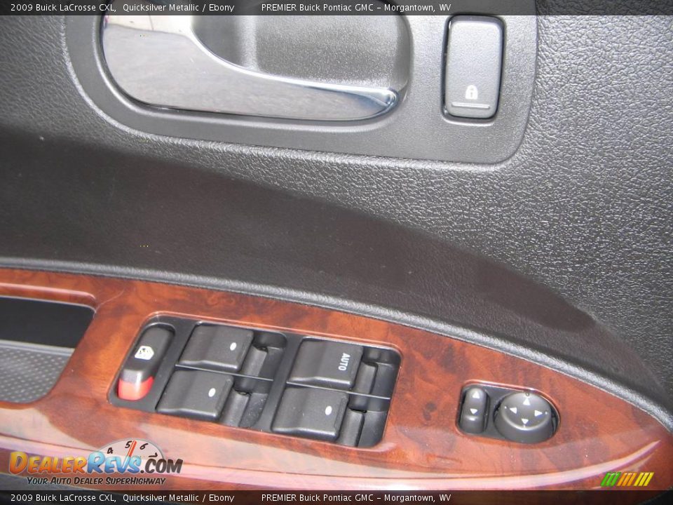 2009 Buick LaCrosse CXL Quicksilver Metallic / Ebony Photo #15