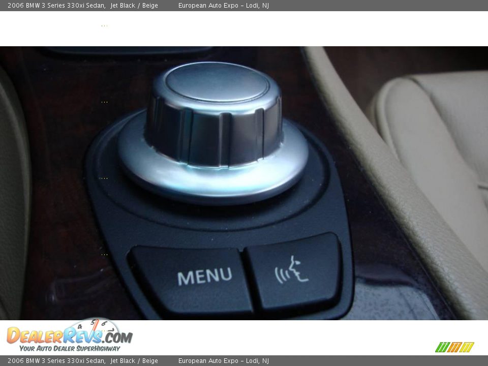 2006 BMW 3 Series 330xi Sedan Jet Black / Beige Photo #20