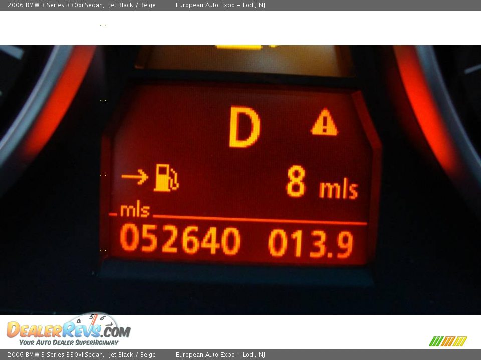 2006 BMW 3 Series 330xi Sedan Jet Black / Beige Photo #21