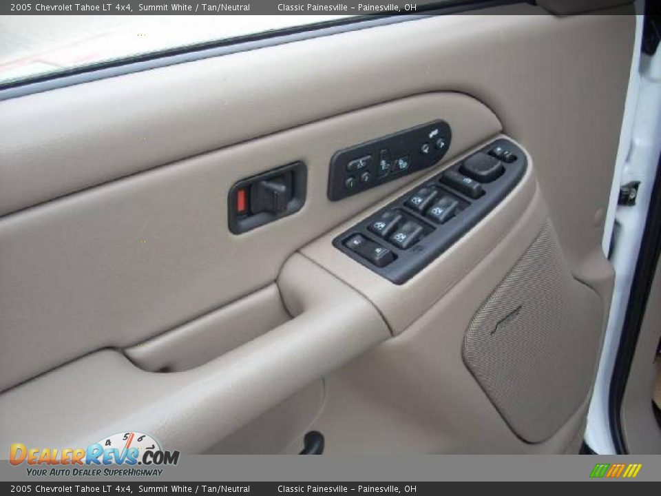 2005 Chevrolet Tahoe LT 4x4 Summit White / Tan/Neutral Photo #10