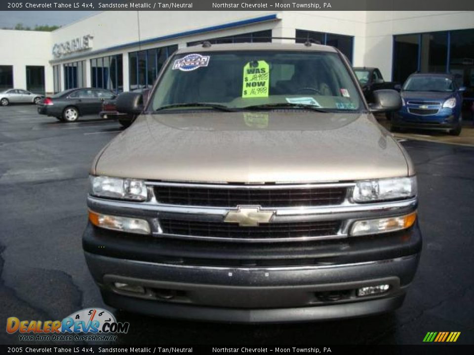 2005 Chevrolet Tahoe LS 4x4 Sandstone Metallic / Tan/Neutral Photo #8