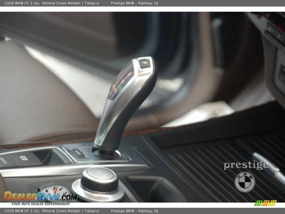 2008 BMW X5 3.0si Mineral Green Metallic / Tobacco Photo #10
