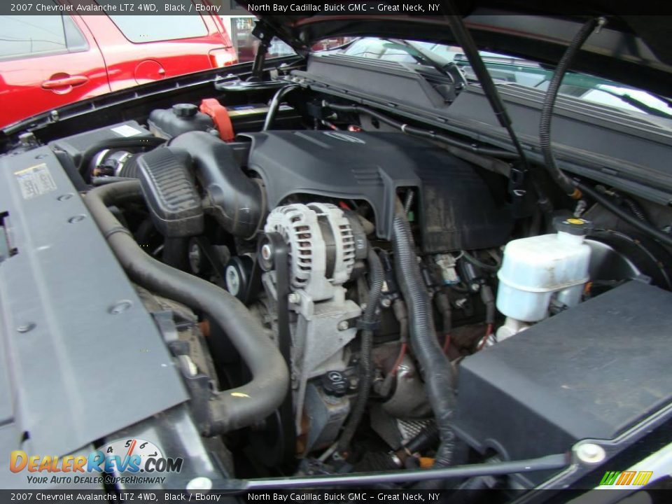 2007 Chevrolet Avalanche LTZ 4WD Black / Ebony Photo #26