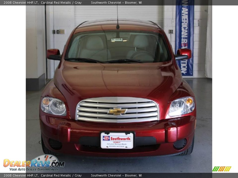 2008 Chevrolet HHR LT Cardinal Red Metallic / Gray Photo #2