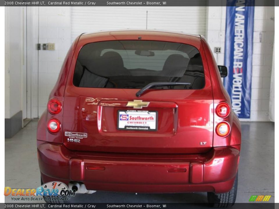 2008 Chevrolet HHR LT Cardinal Red Metallic / Gray Photo #3