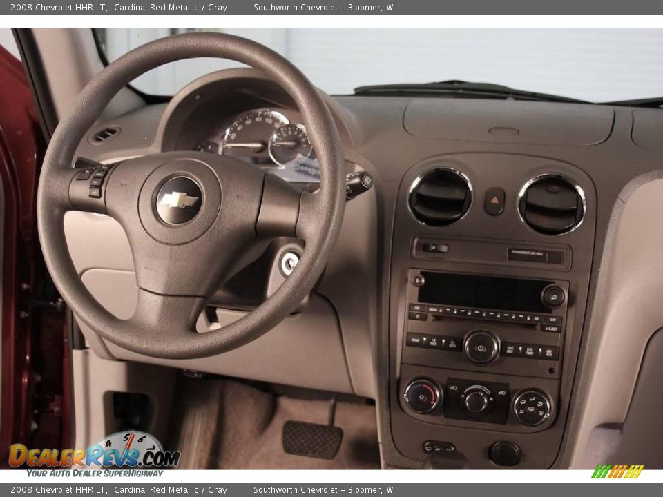 2008 Chevrolet HHR LT Cardinal Red Metallic / Gray Photo #6