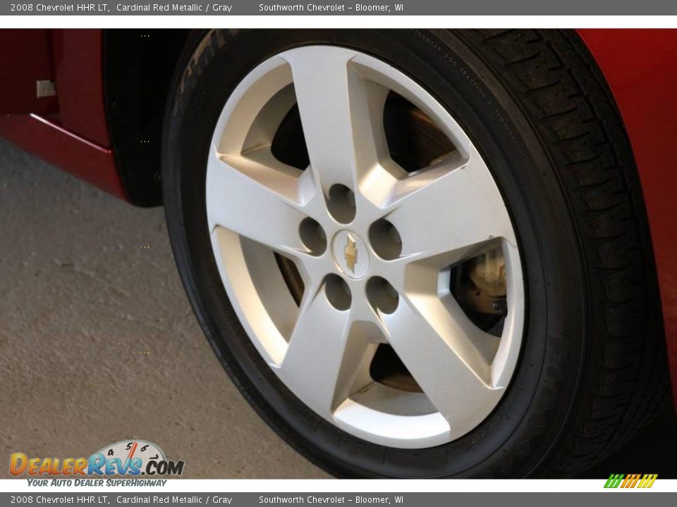 2008 Chevrolet HHR LT Cardinal Red Metallic / Gray Photo #9