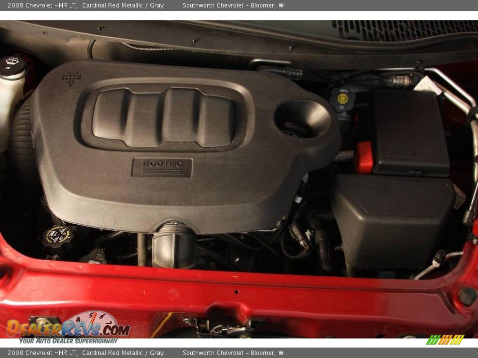 2008 Chevrolet HHR LT Cardinal Red Metallic / Gray Photo #10