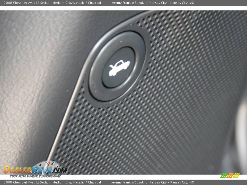 2008 Chevrolet Aveo LS Sedan Medium Gray Metallic / Charcoal Photo #8