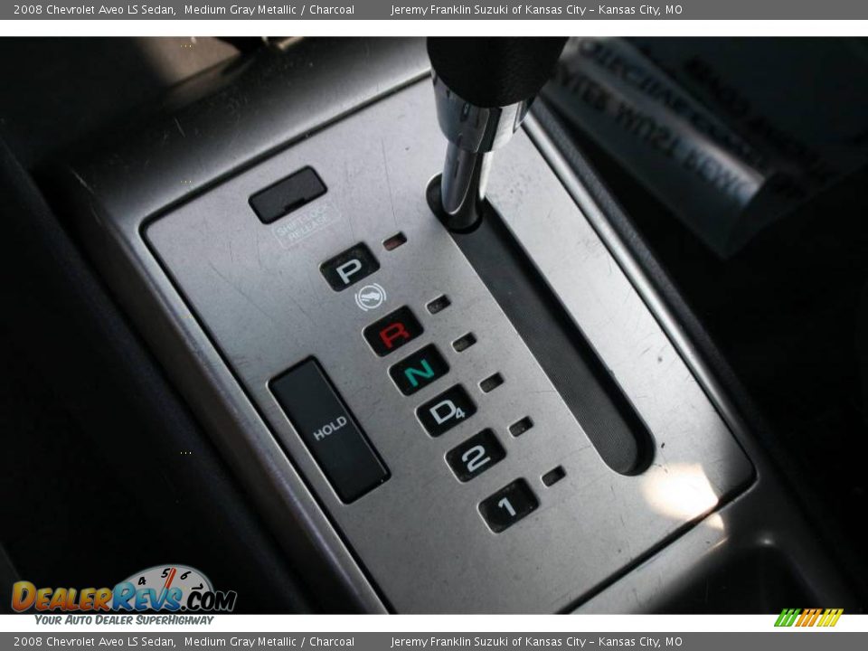 2008 Chevrolet Aveo LS Sedan Medium Gray Metallic / Charcoal Photo #11