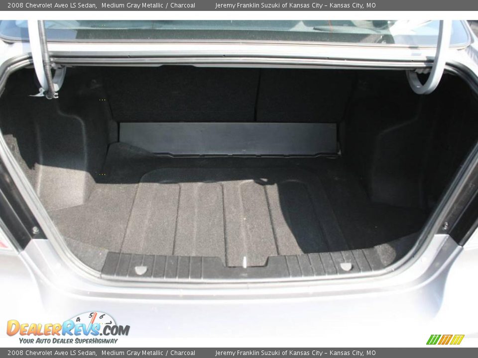 2008 Chevrolet Aveo LS Sedan Medium Gray Metallic / Charcoal Photo #19