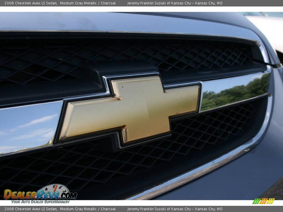 2008 Chevrolet Aveo LS Sedan Medium Gray Metallic / Charcoal Photo #30