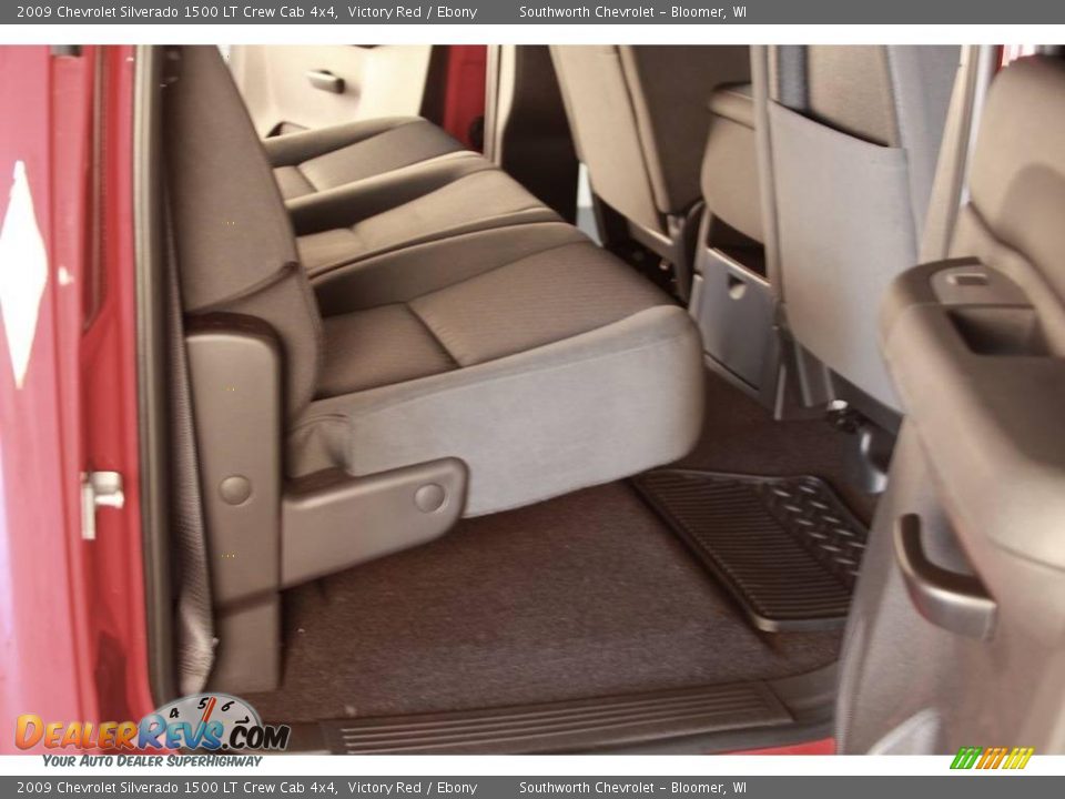 2009 Chevrolet Silverado 1500 LT Crew Cab 4x4 Victory Red / Ebony Photo #5