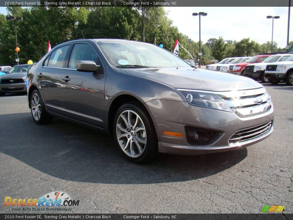 2010 Ford Fusion SE Sterling Grey Metallic / Charcoal Black Photo #1