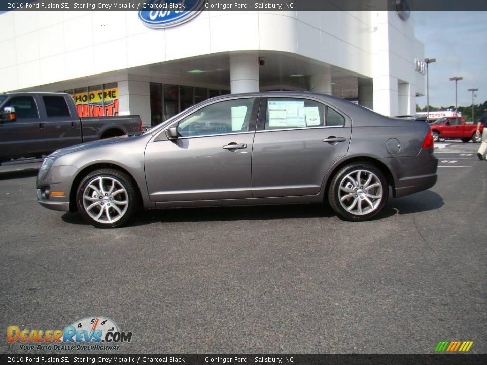 2010 Ford Fusion SE Sterling Grey Metallic / Charcoal Black Photo #5