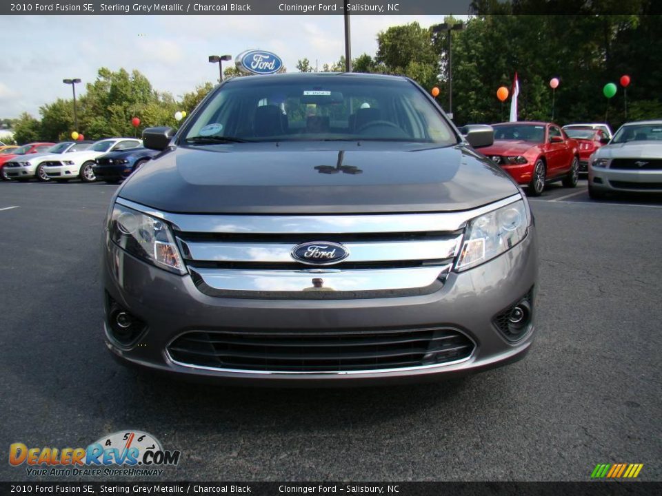 2010 Ford Fusion SE Sterling Grey Metallic / Charcoal Black Photo #7