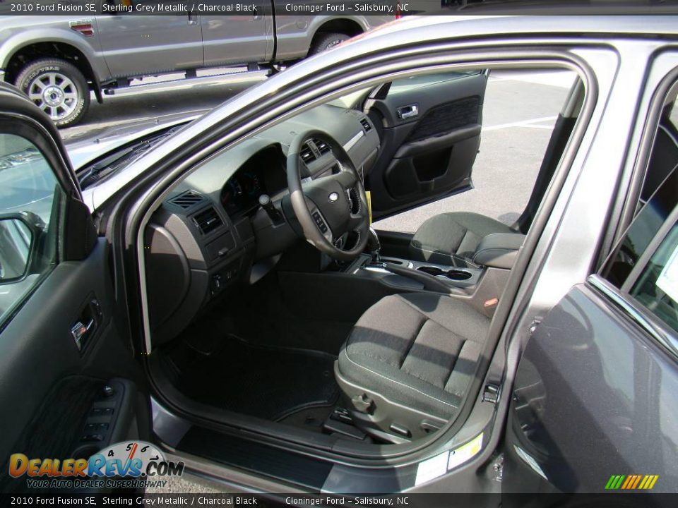 2010 Ford Fusion SE Sterling Grey Metallic / Charcoal Black Photo #8