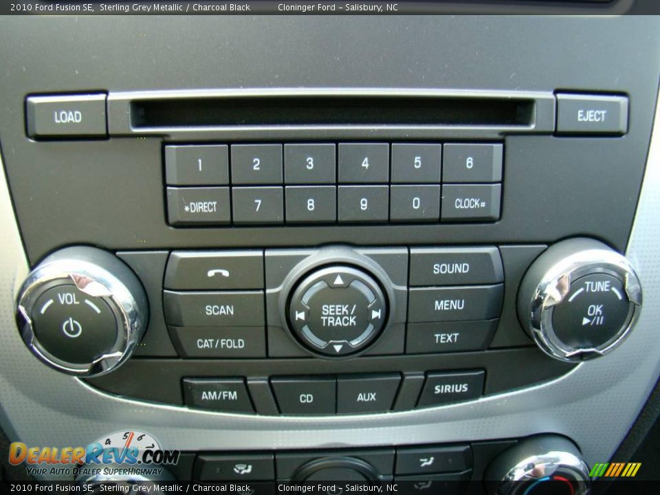 2010 Ford Fusion SE Sterling Grey Metallic / Charcoal Black Photo #22