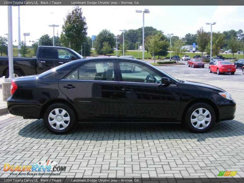 2004 toyota camry le black #6