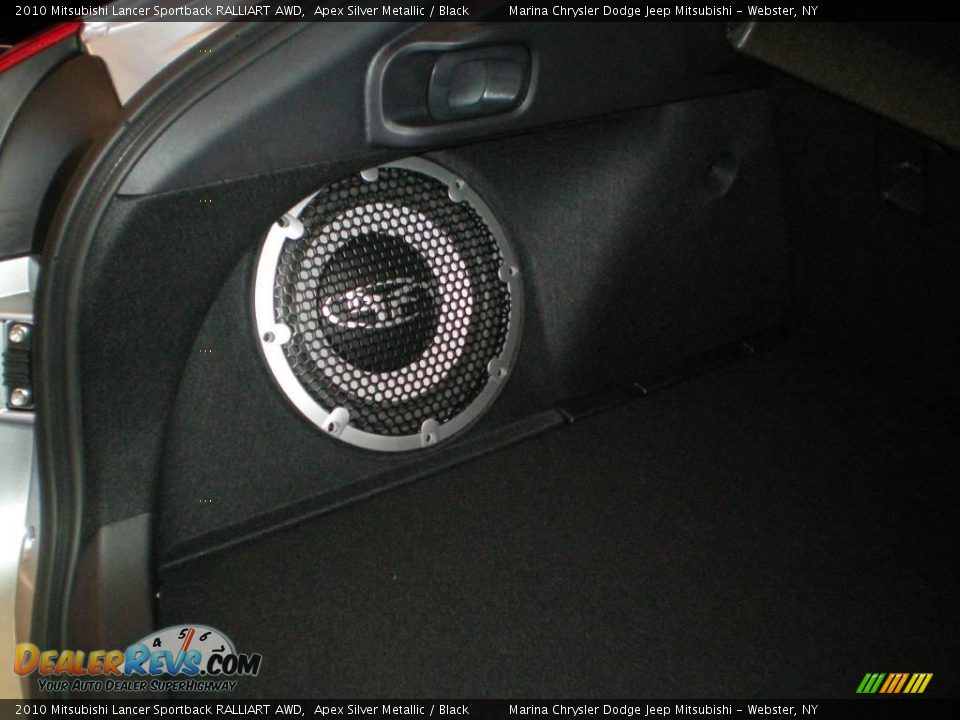 2010 Mitsubishi Lancer Sportback RALLIART AWD Apex Silver Metallic / Black Photo #4