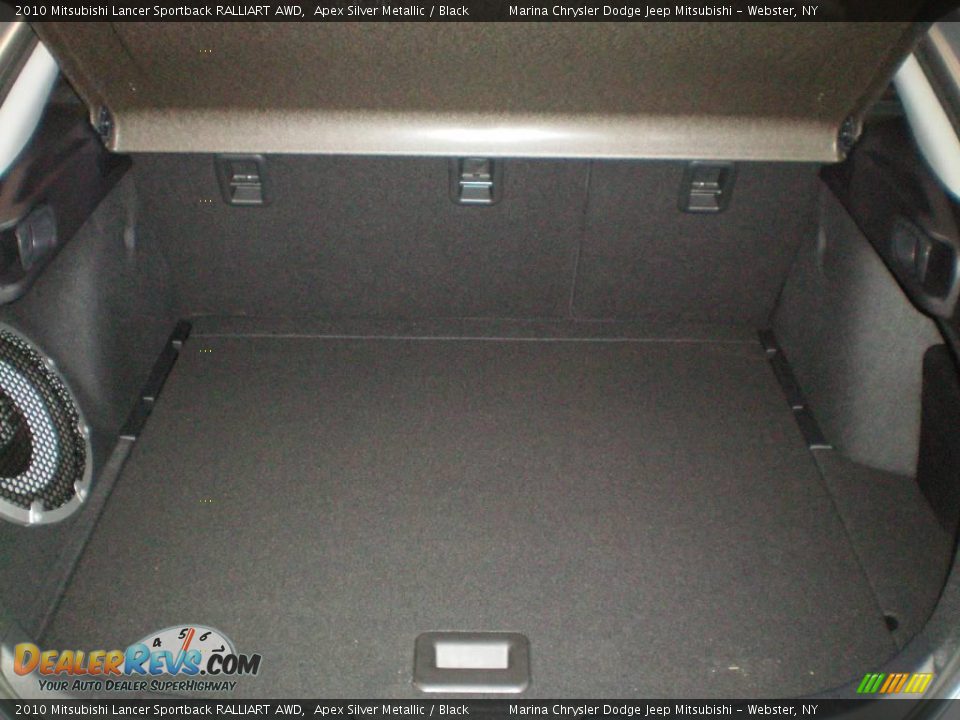 2010 Mitsubishi Lancer Sportback RALLIART AWD Apex Silver Metallic / Black Photo #17