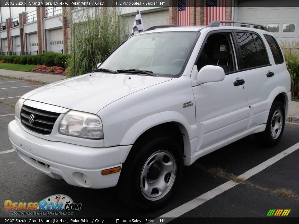 2002 Suzuki Grand Vitara JLX 4x4 Polar White / Gray Photo #1