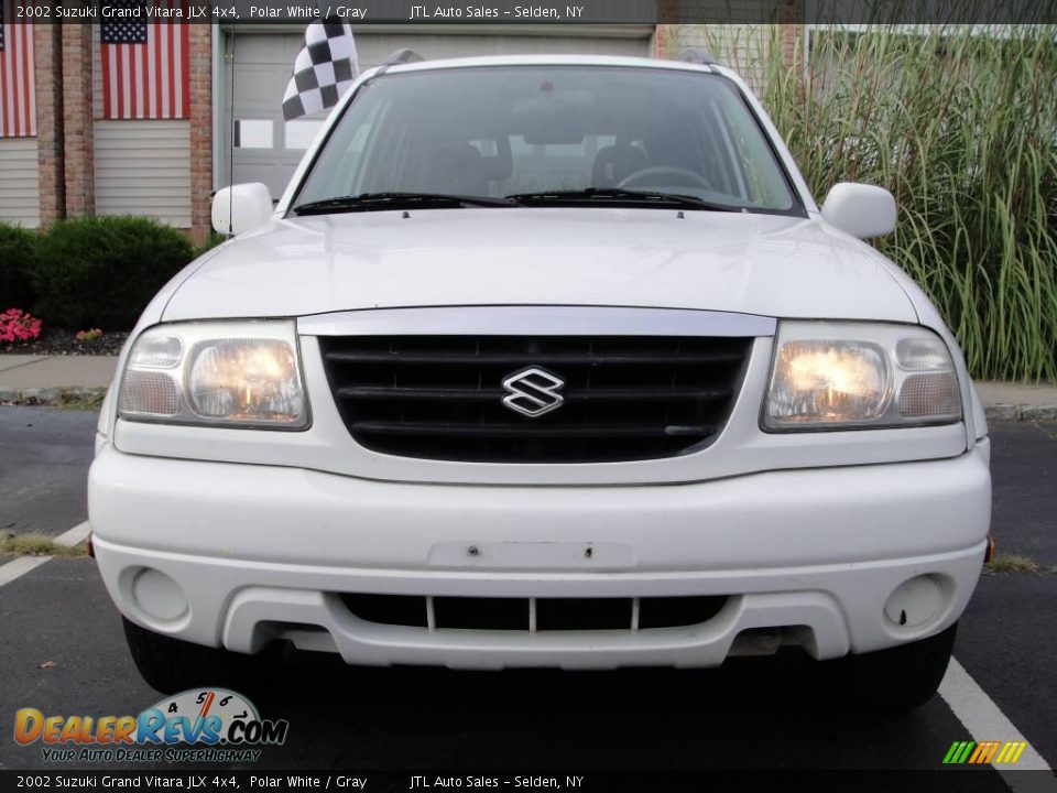 2002 Suzuki Grand Vitara JLX 4x4 Polar White / Gray Photo #2