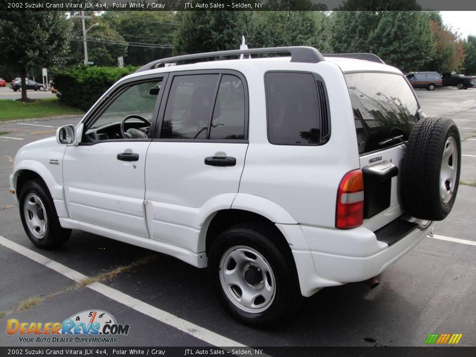2002 Suzuki Grand Vitara JLX 4x4 Polar White / Gray Photo #3