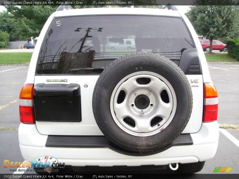 2002 Suzuki Grand Vitara JLX 4x4 Polar White / Gray Photo #4