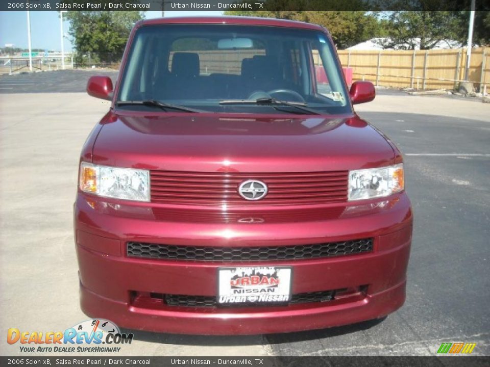 2006 Scion xB Salsa Red Pearl / Dark Charcoal Photo #2
