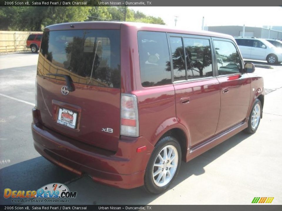 2006 Scion xB Salsa Red Pearl / Dark Charcoal Photo #4