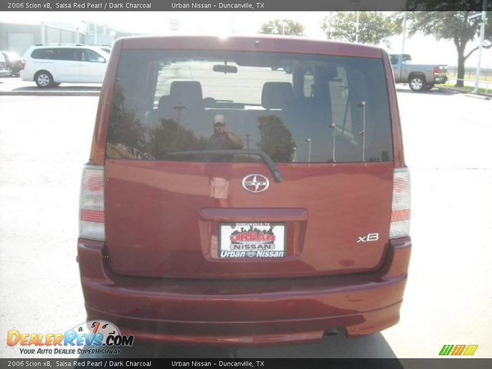 2006 Scion xB Salsa Red Pearl / Dark Charcoal Photo #5