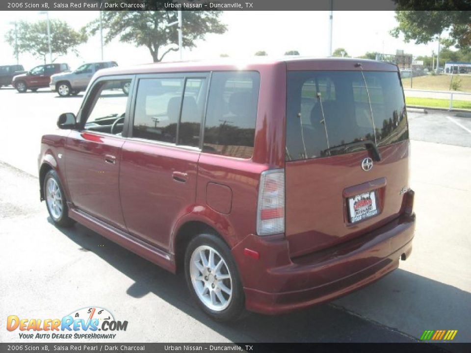 2006 Scion xB Salsa Red Pearl / Dark Charcoal Photo #6