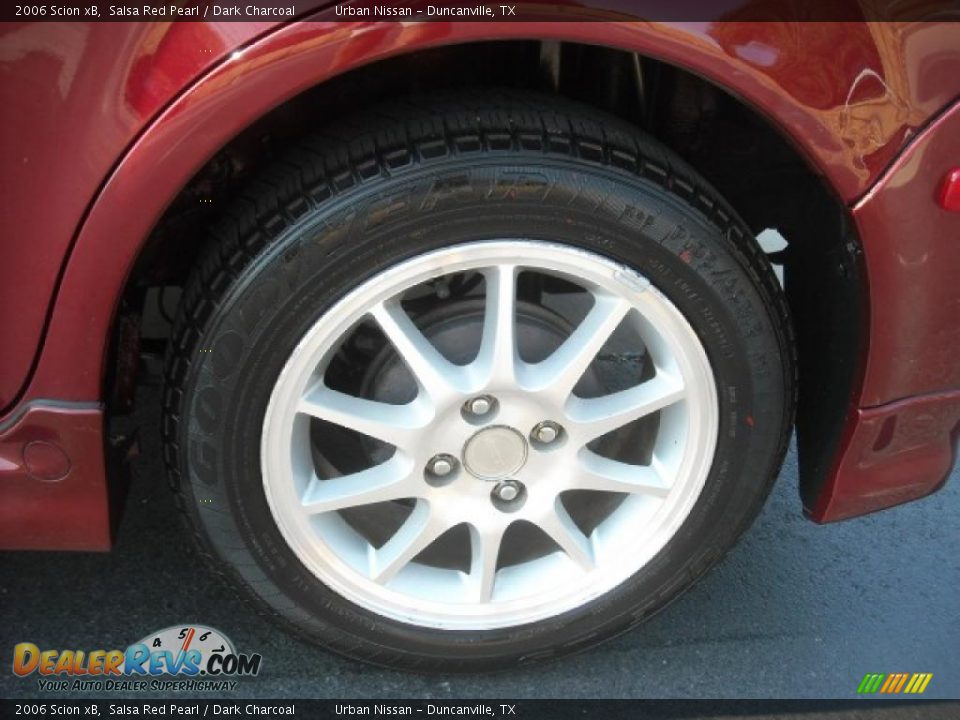 2006 Scion xB Salsa Red Pearl / Dark Charcoal Photo #7